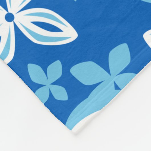 ALOHA HAWAII (BLUES) Couverture en polaire (Coin)