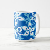 ALOHA HAWAII (BLUES) Mug (Devant droit)