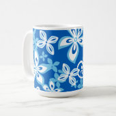 ALOHA HAWAII (BLUES) Mug (Devant gauche)