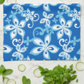 ALOHA HAWAII (BLUES) Serviettes de cuisine (Plié)