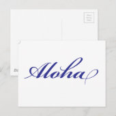 Aloha Hawaii Briefkaart (Voorkant / Achterkant)