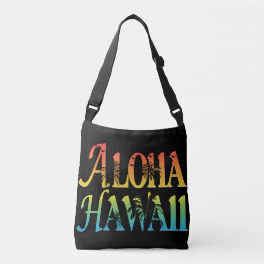 Aloha Hawaii Crossbody Tas (Voorkant)