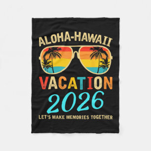 Aloha Hawaii Gezinsreis 2026 Herinneringen Maken V Fleece Deken