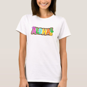 Aloha Hawaii Hawaiian Island Surfende Tropisch T-shirt