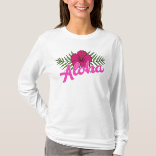 Aloha Hawaii Hawaiian Island Surfende Tropisch T-shirt
