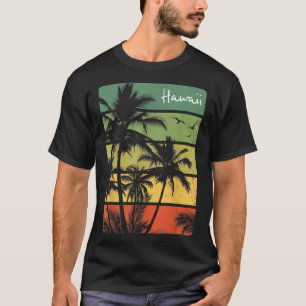 Aloha Hawaii Hawaiian Island T shirt jaren '80