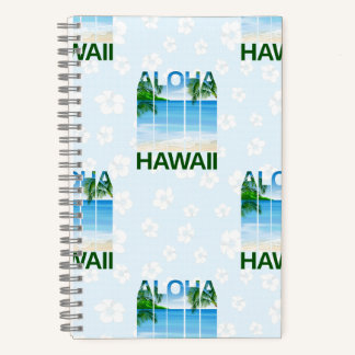 Aloha Hawaii Island Summer Beach Notitieboek
