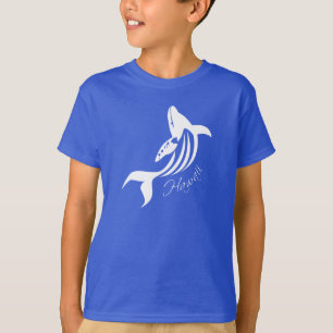Aloha Hawaii Islands Whale T-shirt
