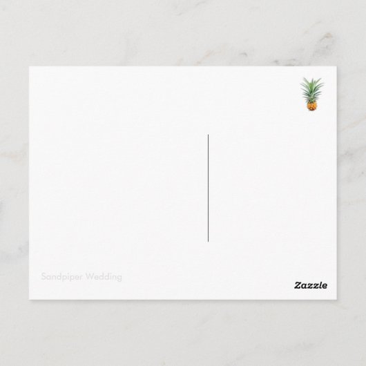 Aloha Hawaii landschap en flora Briefkaart (Achterkant)