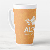 Aloha Hawaii Latte Mug (Angle gauche)