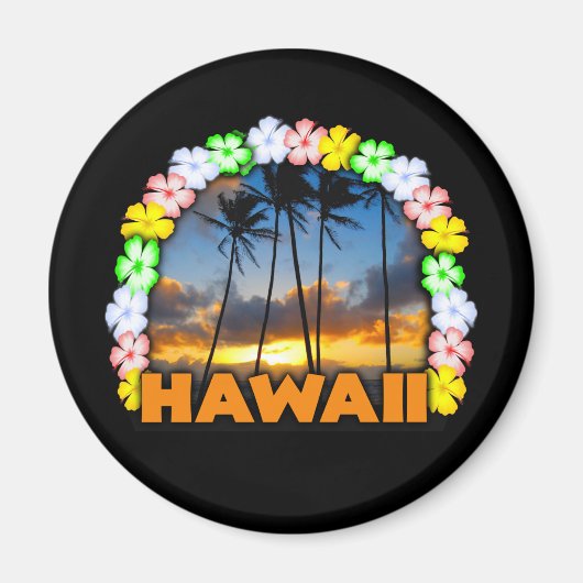 Aloha Hawaii Magneet (Voorkant)