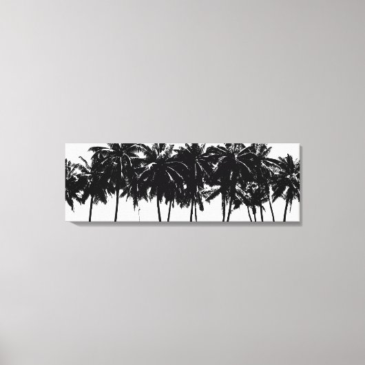 Aloha Hawaii Palm Trees Tropics Travel Canvas Afdruk (Voorkant)