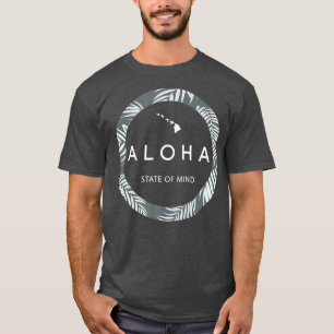 Aloha Hawaii Palm TreeVoel de Aloha Hawaiian Spir T-shirt