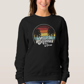 Aloha Hawaii Palmen Cool Casual Zomer Strand Vakan Trui