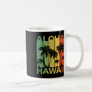 Aloha Hawaii Palmenboom Tropisch Hawaïaans Eiland Koffiemok