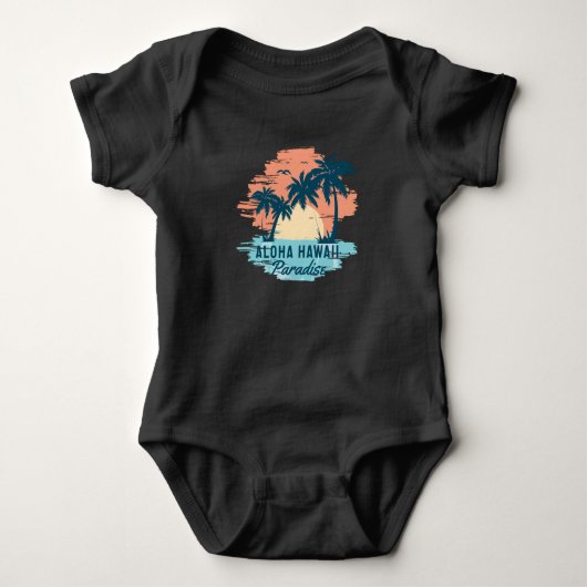 Aloha Hawaii Romper (Voorkant)
