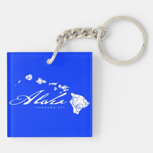 Aloha Hawaii Sleutelhanger (Achterkant)