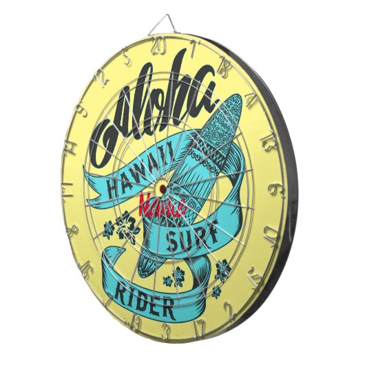 Aloha Hawaii Surf Rider Thunder_Cove Dartbord (Voorkant Rechts)