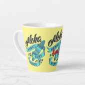 Aloha Hawaii Surf Rider Thunder_Cove Latte Mok (Linkerhoek)