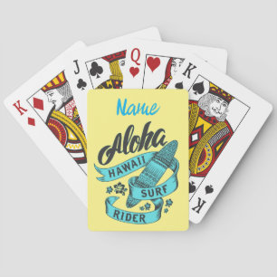 Aloha Hawaii Surf Rider Thunder_Cove Pokerkaarten