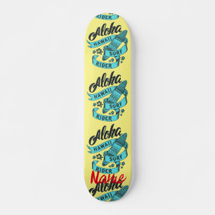 Aloha Hawaii Surf Rider Thunder_Cove Skateboard
