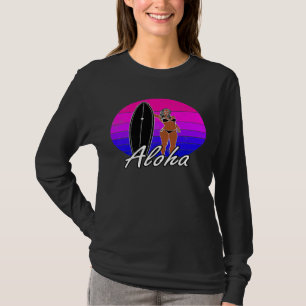 Aloha Hawaii Surfer Surfen Kleding Mannen Vrouwen T-shirt