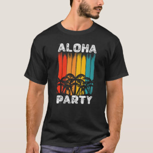 Aloha Hawaii Tiki Retro Maui Ohana T-shirt
