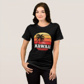 Aloha Hawaii Tri-Blend Shirt (Voorkant volledig)
