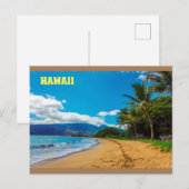 Aloha Hawaii Tropical aanpassen Briefkaart (Voorkant / Achterkant)