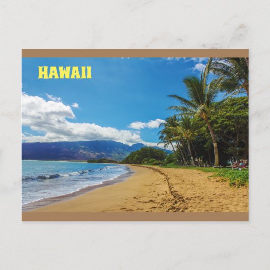 Aloha Hawaii Tropical aanpassen Briefkaart (Voorkant)