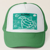 Aloha! Hawaii Turtle Honu Trucker Pet (Voorkant)