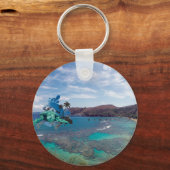 Aloha Hawaii Turtle Sleutelhanger (Voorkant)