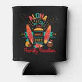 Aloha Hawaii Vacation Squad Koelbox Blikjeskoeler (Voorkant)