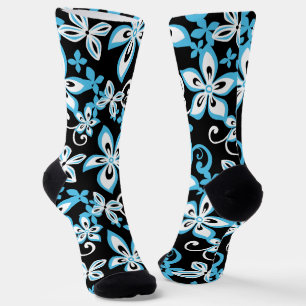ALOHA HAWAI'I (ZWART/BLAUW) SOKKEN