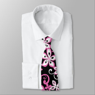 ALOHA HAWAIÏ (ZWART/ROZE) STROPDAS