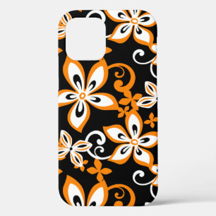 ALOHA HAWAII (ZWARTE/ORANJE) iPhone 12 HOESJE