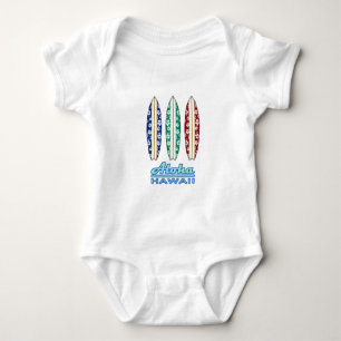 ALOHA - Hawaiiaanse surfplanken Romper