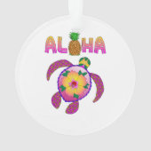 Aloha Hawaiian Honu Turtle (dos)