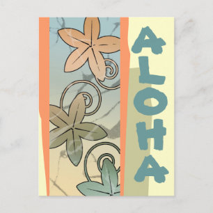Aloha Hawaiian Luau Baby Faire-part