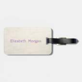 Aloha Hawaiian Pineapple-Personalized Bagagelabel (Achterkant horizontaal)