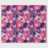 Aloha Hawaiian print patroon Cadeaupapier (Vlak)
