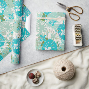 Aloha Hawaiian print patroon Cadeaupapier