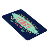 Aloha Hawaiian Surfer magnet Magneet (Rechterzijde)