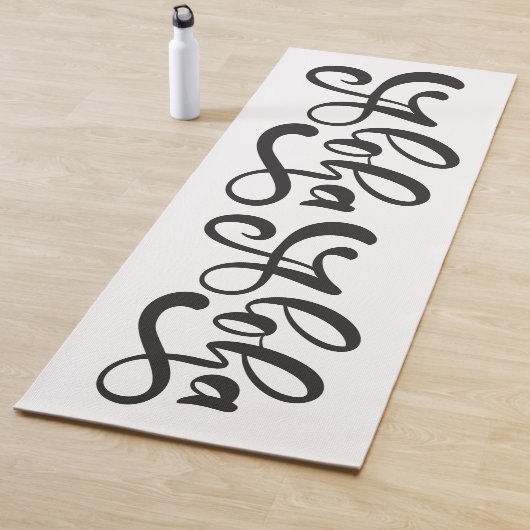 Aloha hawaiian Theme Yogamat (In situ)