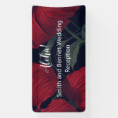 Aloha Hawaiian Wedding Red Hibiscus Spandoek (Verticaal)