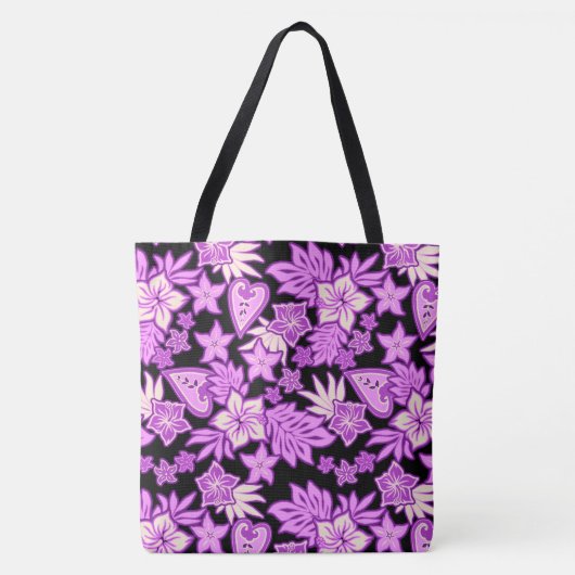 Aloha Heart Hawaiian Hibiscus Tropical Beach Sac (Devant)