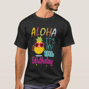 Aloha Het is mijn 13e verjaardag Hawaiian 13 jaar T-shirt