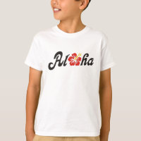 Aloha Hibiscus - flat Hawaii design + jouw ideeën