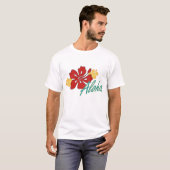 Aloha Hibiscus T-shirt (Voorkant volledig)