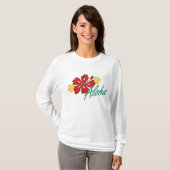 Aloha Hibiscus T-shirt (Voorkant volledig)